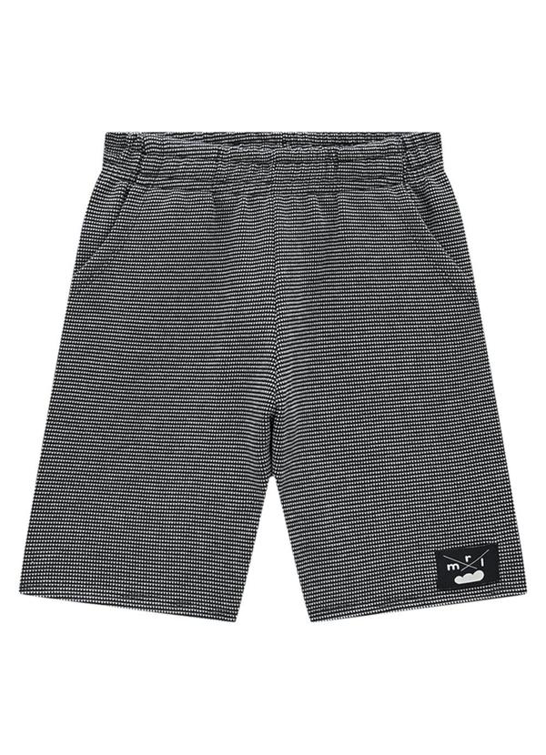 Marlan - Conjunto Camiseta e Bermuda em Moletinho Cinza 3