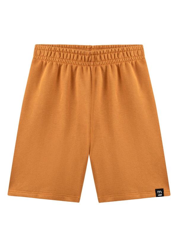 Marlan - Conjunto Camiseta e Bermuda em Moletinho Cinza 3