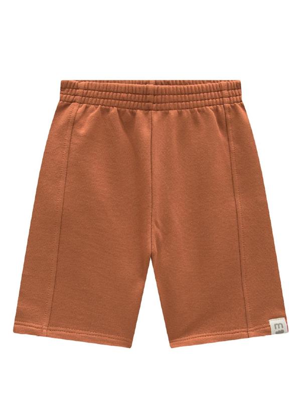 Marlan - Conjunto Camiseta e Bermuda em Moletinho Preto 3