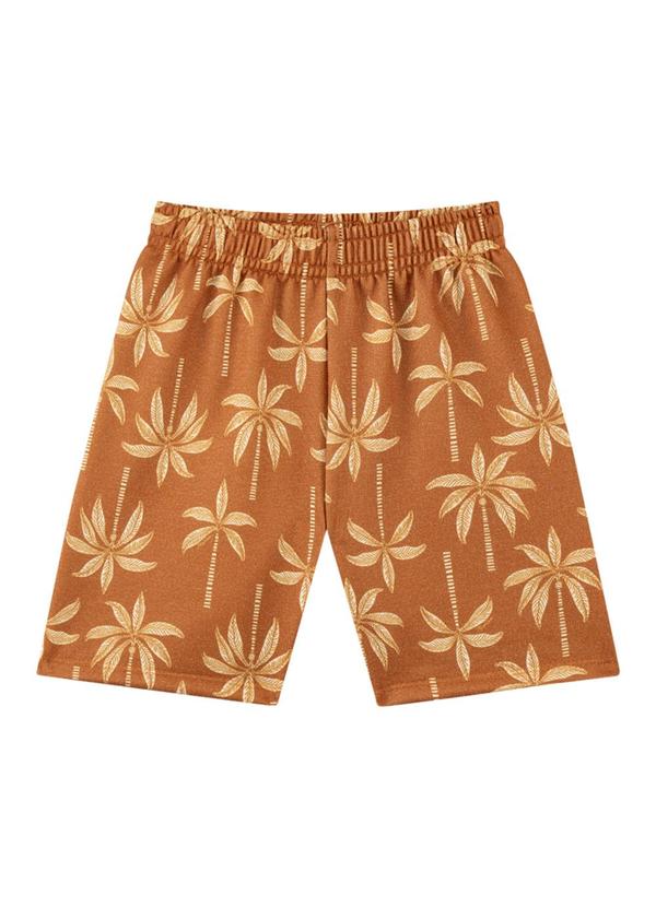 Marlan - Conjunto Camiseta e Bermuda em Moletinho Preto 3