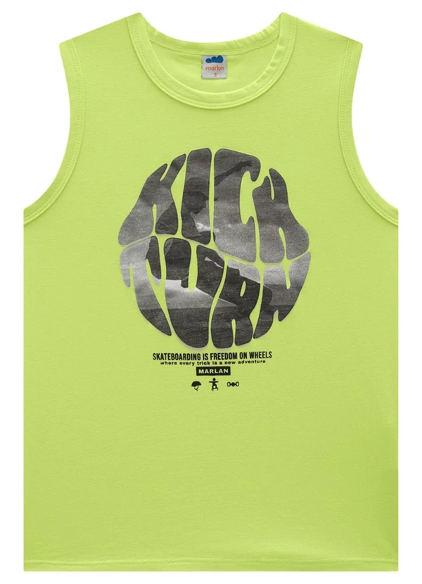 Marlan - Conjunto Camiseta e Bermuda em Moletinho Verde 2