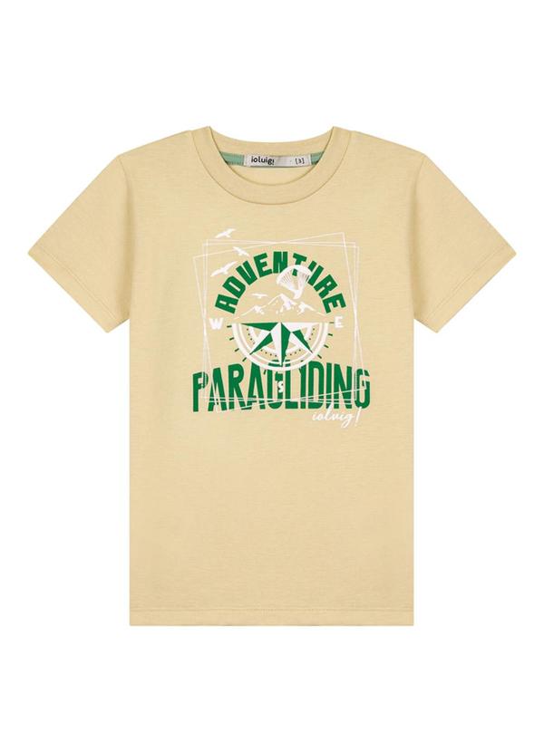 Ioluig - Conjunto Camiseta e Bermuda em Moletinho Verde 2