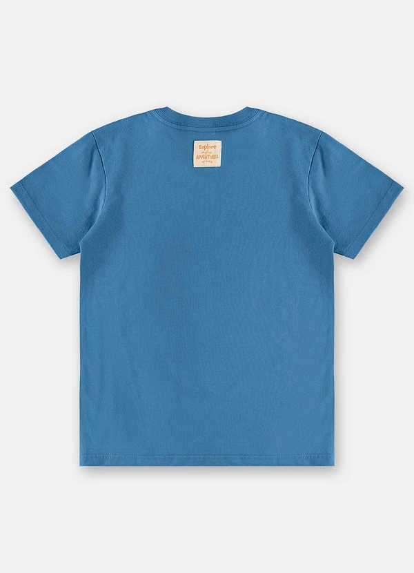 Up Baby - Conjunto Camiseta e Bermuda Infantil Azul 6