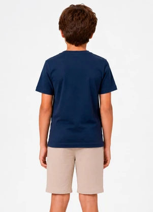 Trick Nick - Conjunto Camiseta e Bermuda Infantil Azul - TRICK NICK