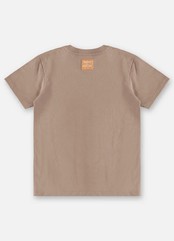 Up Baby - Conjunto Camiseta e Bermuda Infantil Bege 6