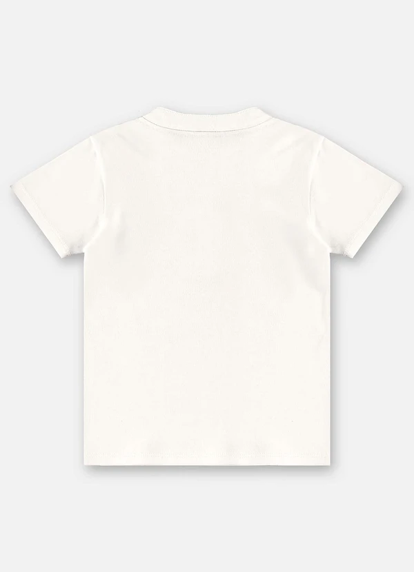 Up Baby - Conjunto Camiseta e Bermuda Infantil Bege 5