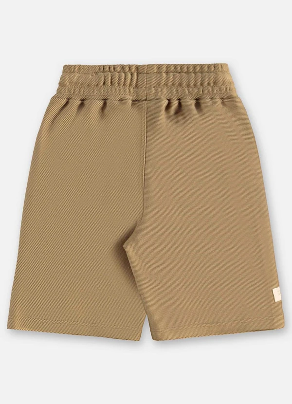 Up Baby - Conjunto Camiseta e Bermuda Infantil Bege 7