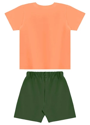 Bee Loop - Conjunto Camiseta e Bermuda Laranja - BEE LOOP