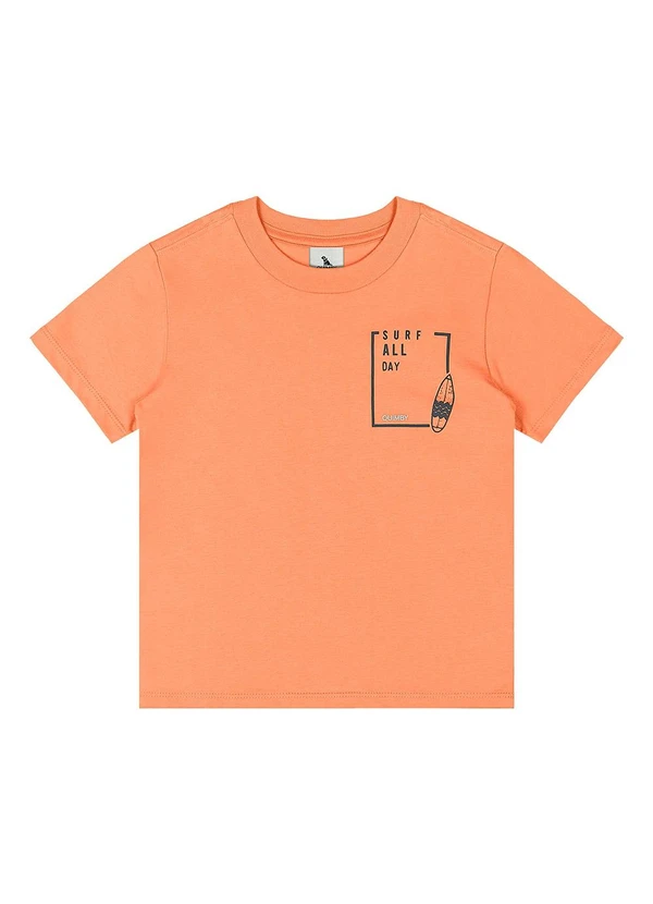 Quimby - Conjunto Camiseta e Bermuda Laranja 3