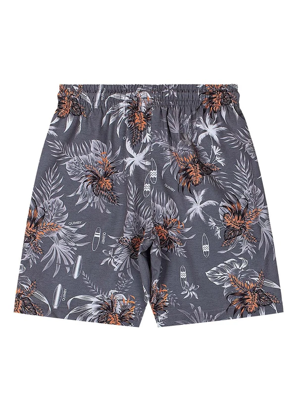 Quimby - Conjunto Camiseta e Bermuda Laranja 6