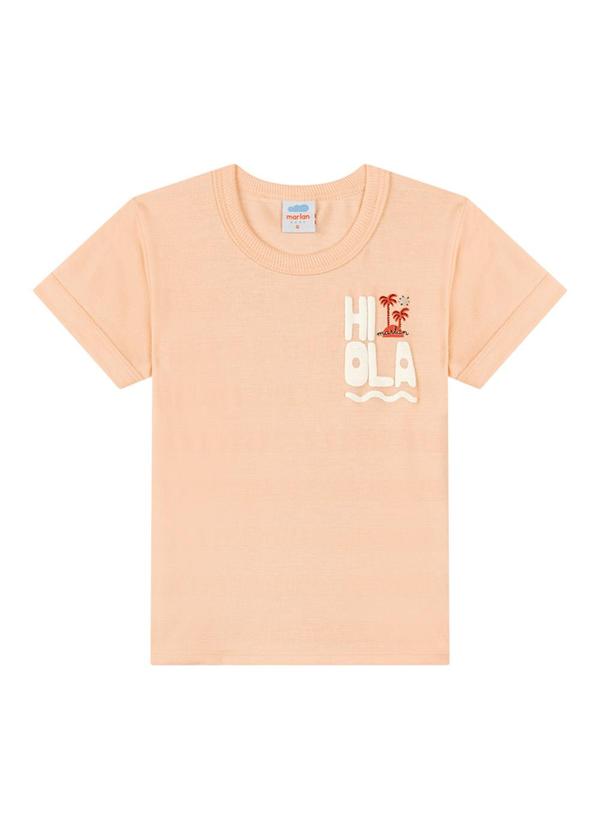 Marlan - Conjunto Camiseta e Bermuda Laranja 3