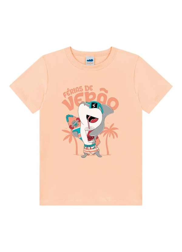 Marlan - Conjunto Camiseta e Bermuda Laranja 2