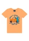 Ddk - Conjunto Camiseta Awesome New Supe Vermelho - variação: Laranja