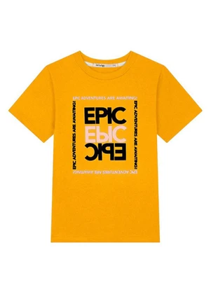 Ioluig - Conjunto Camiseta e Bermuda Linho Amarelo - IOLUIG
