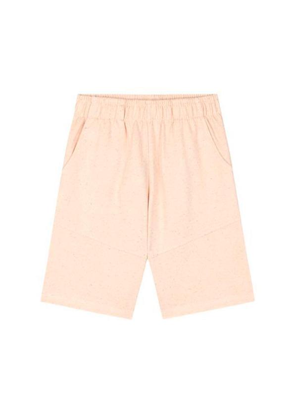 Ioluig - Conjunto Camiseta e Bermuda Linho Laranja 4