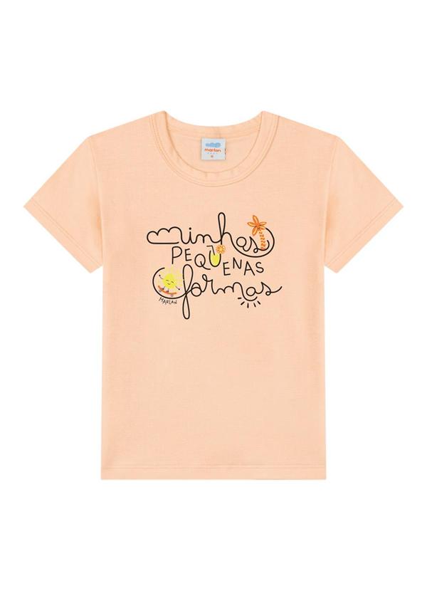 Marlan - Conjunto Camiseta e Bermuda Listrado Laranja 3