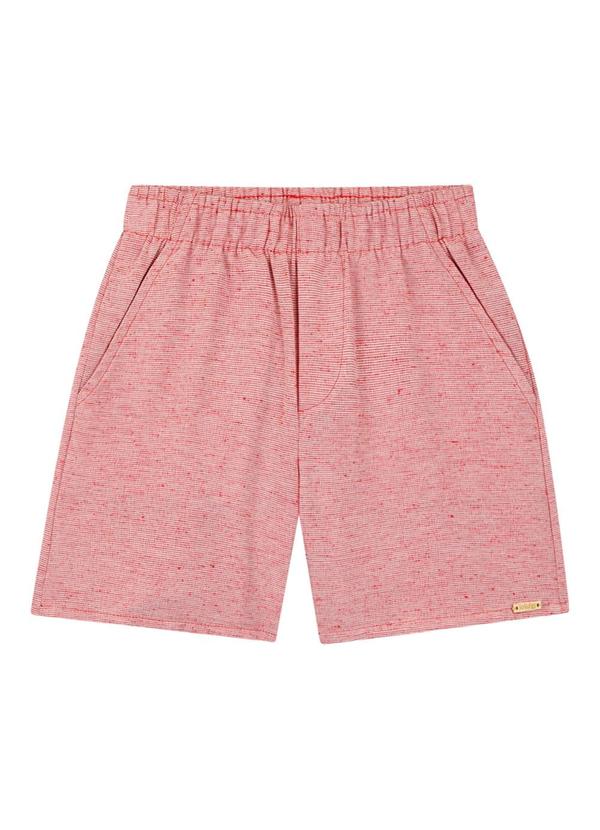 Ioluig - Conjunto Camiseta e Bermuda Listras Bege 4