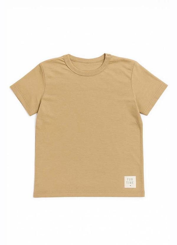 Marlan - Conjunto Camiseta e Bermuda Marrom 2