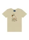 Ddk - Conjunto Camiseta Estampa Wheels e Bermuda Bege - variação: Marrom