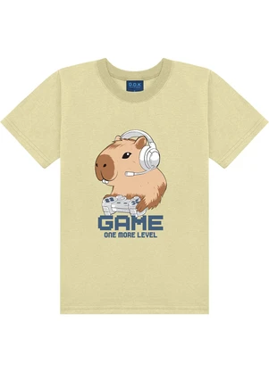 Ddk - Conjunto Camiseta e Bermuda Marrom - DDK