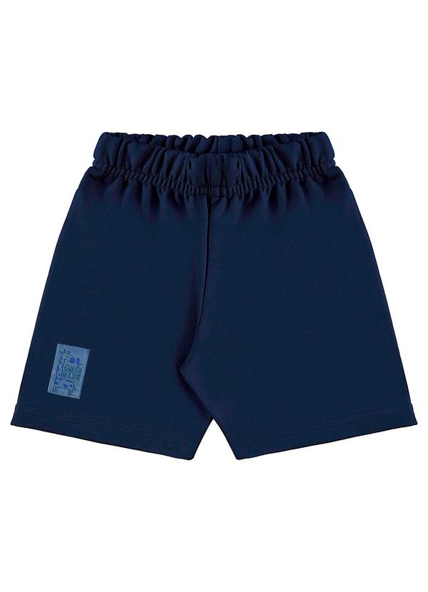 Bee Loop - Conjunto Camiseta e Bermuda Menino Azul 4