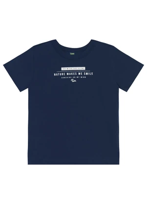 Conjunto Camiseta e Bermuda Menino Bee Loop Azul - BEE LOOP