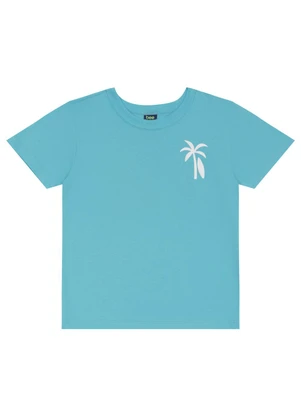 Conjunto Camiseta e Bermuda Menino Bee Loop Azul - BEE LOOP