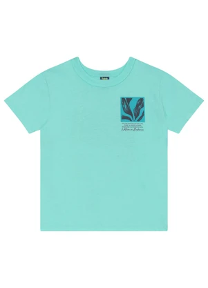 Conjunto Camiseta e Bermuda Menino Bee Loop Azul - BEE LOOP