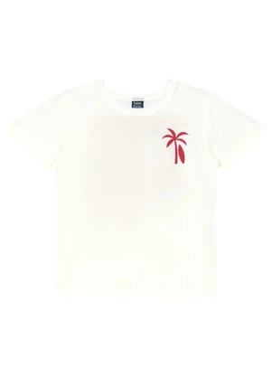 Conjunto Camiseta e Bermuda Menino Bee Loop Branco - BEE LOOP