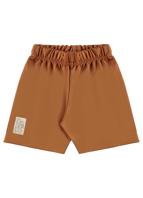 Bee Loop - Conjunto Camiseta e Bermuda Menino Bege 5