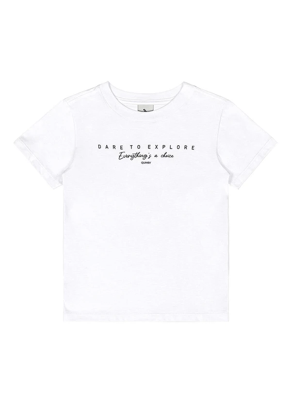Quimby - Conjunto Camiseta e Bermuda Menino Branco 3
