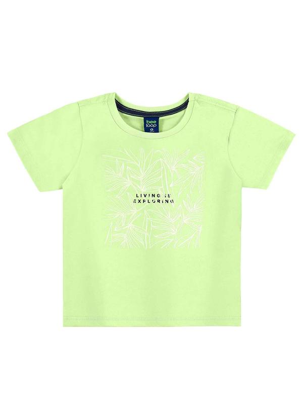 Bee Loop - Conjunto Camiseta e Bermuda Menino Verde 4