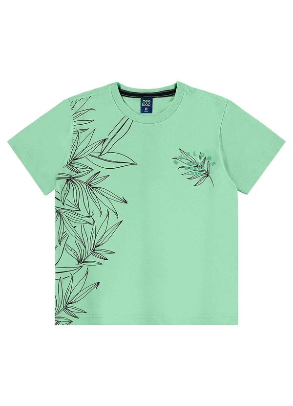 Bee Loop - Conjunto Camiseta e Bermuda Menino Verde 3