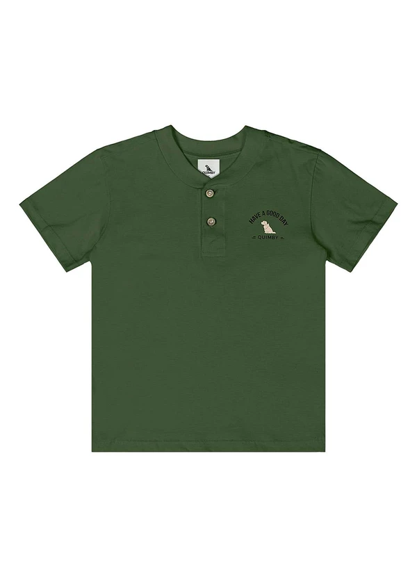 Quimby - Conjunto Camiseta e Bermuda Menino Verde 3