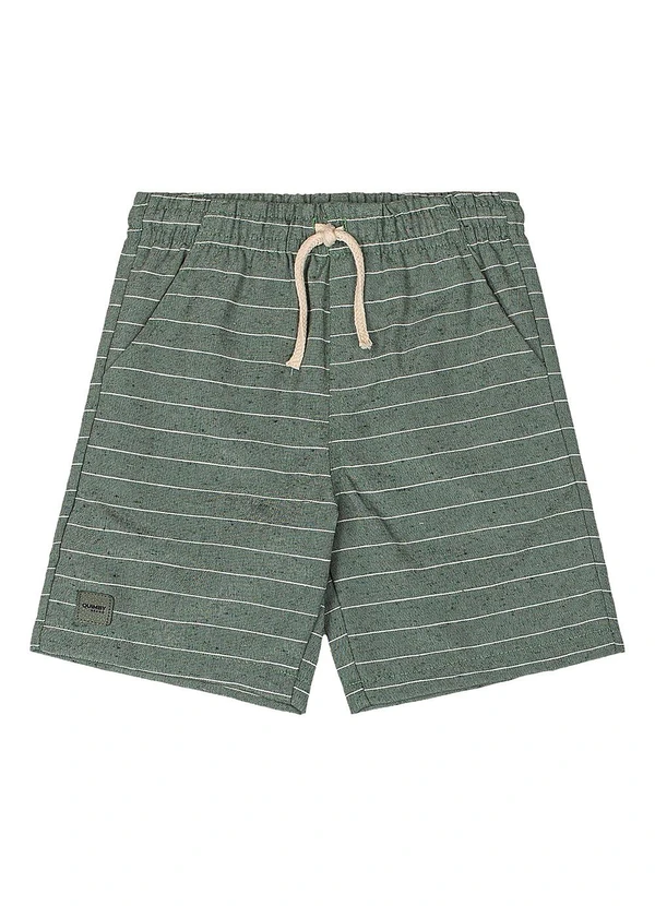 Quimby - Conjunto Camiseta e Bermuda Menino Verde 4