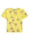 Marlan - Conjunto Camiseta e Bermuda Moletinho Amarelo - variação: Amarelo