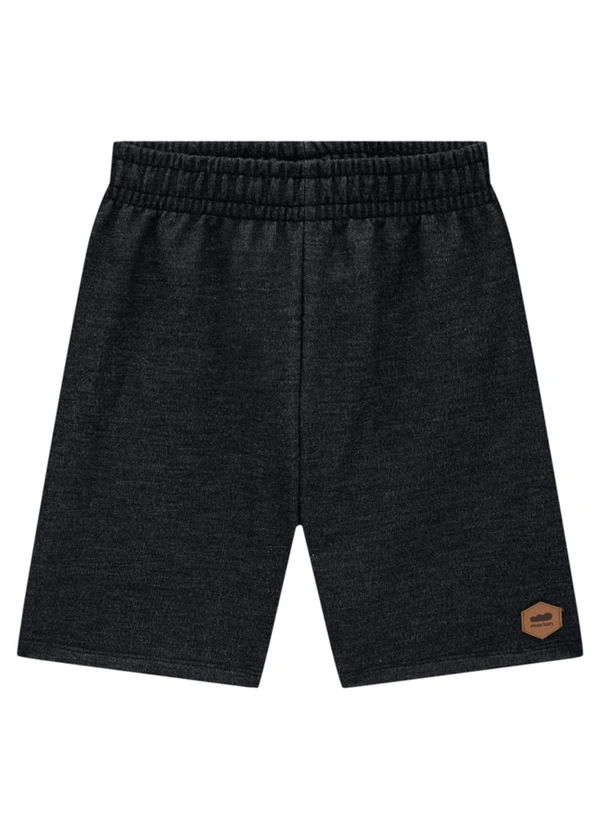 Marlan - Conjunto Camiseta e Bermuda Moletinho Jeans Azul 3