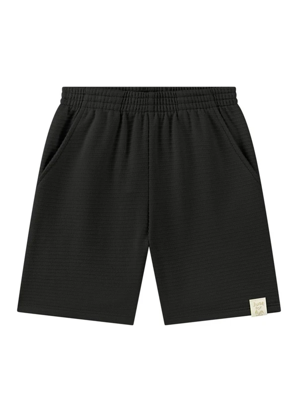 Marlan - Conjunto Camiseta e Bermuda Moletinho Laranja 3