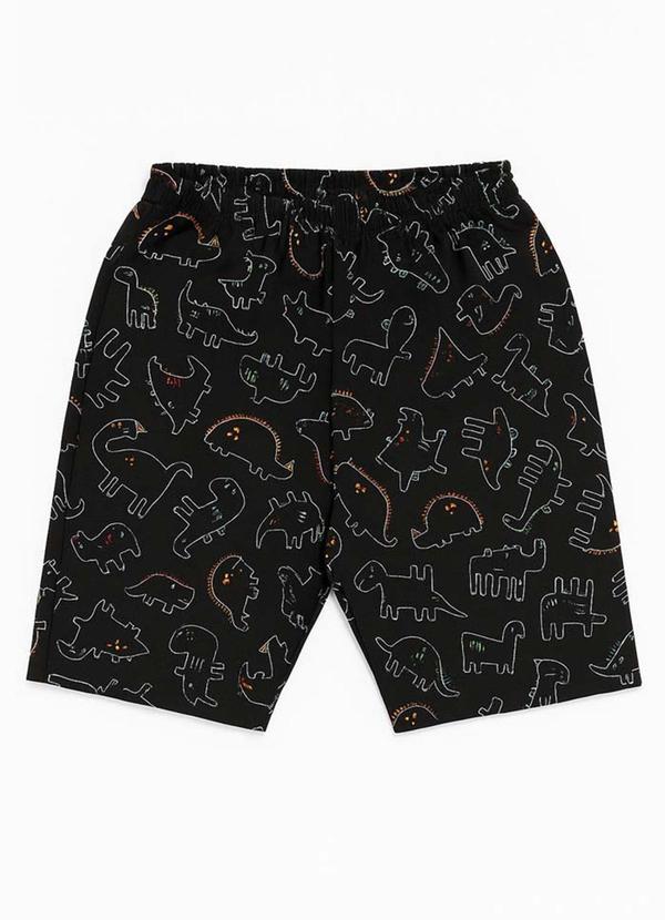 Marlan - Conjunto Camiseta e Bermuda Preto 3