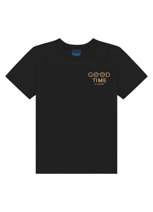 Ddk - Conjunto Camiseta e Bermuda Preto - DDK