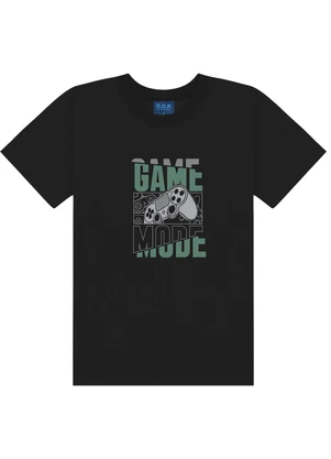 Ddk - Conjunto Camiseta e Bermuda Preto - DDK
