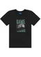 Ddk - Conjunto Camiseta Estampa Wheels e Bermuda Bege - variação: Preto