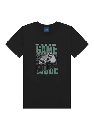 Ddk - Conjunto  Camiseta e Bermuda Preto - DDK