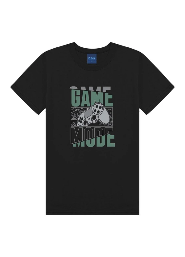 Ddk - Conjunto Camiseta e Bermuda Preto