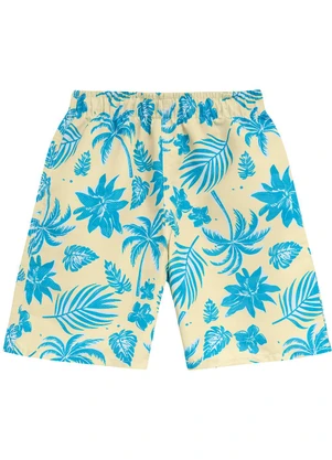 Ddk - Conjunto  Camiseta e Bermuda Rotativa Azul - DDK