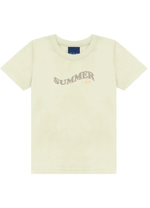 Ddk - Conjunto  Camiseta e Bermuda Rotativa Bege - DDK