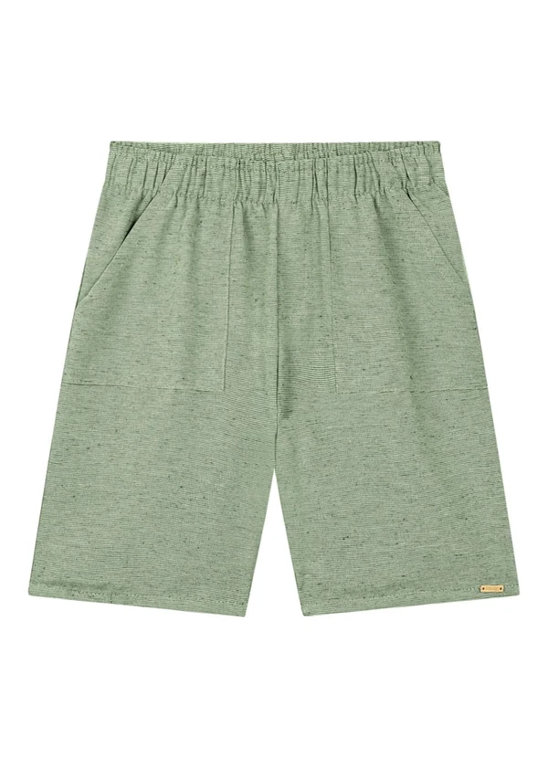 Ioluig - Conjunto Camiseta e Bermuda Sarja Natureza Verde 3