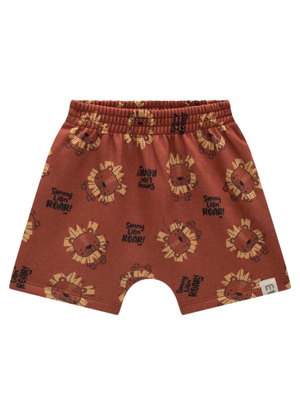 Marlan - Conjunto Camiseta e Bermuda Sunny Lion Cinza 3