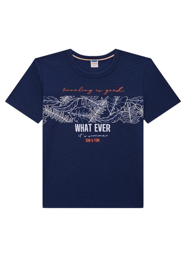 Marlan - Conjunto Camiseta e Bermuda Traveling Azul 3