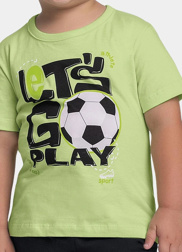 Fakini Kids - Conjunto Camiseta e Bermuda Verde 3